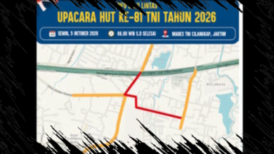 HUT TNI ke-81 di Cilangkap: Pengendara Dihimbau Menghindari Kemacetan dan Mencari Rute Alternatif