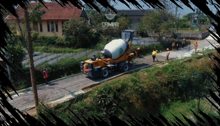 KDM Aktifkan 18 Mobile Batching Plant untuk Pembangunan Jalan Desa Terpencil Tanpa Pabrik Beton KDM Aktifkan 18 Mobile Batching Plant untuk Pembangunan Jalan Desa Terpencil Tanpa Pabrik Beton